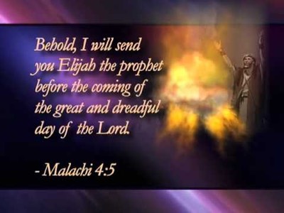 Elijah Malachi 4_5